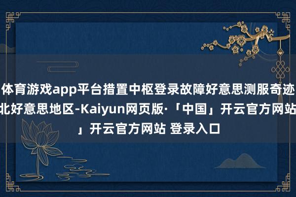 体育游戏app平台措置中枢登录故障好意思测服奇迹器架设在北好意思地区-Kaiyun网页版·「中国」开云官方网站 登录入口